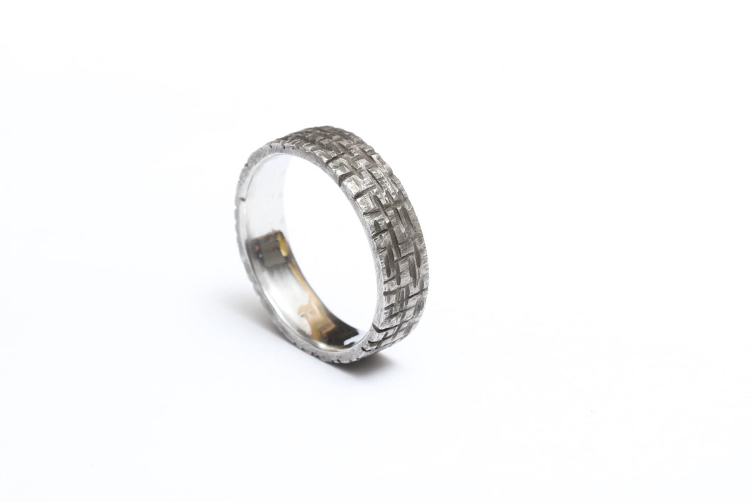 Flat Top Cross Cut - Dennis Higgins Jewelry