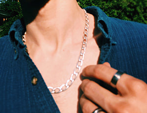Sterling Silver Curb Chain - Dennis Higgins Jewelry