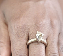 Load image into Gallery viewer, Bronze Fist Ring - Dennis Higgins Jewelry
