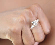 Load image into Gallery viewer, Silver Fist Ring - Dennis Higgins Jewelry
