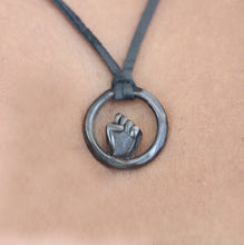 Load image into Gallery viewer, Dark Bronze Circle of Life Pendant - Dennis Higgins Jewelry
