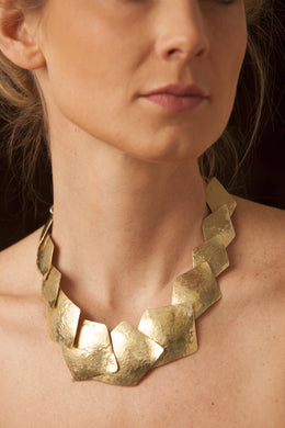 Large Abstract Necklace - Dennis Higgins Jewelry