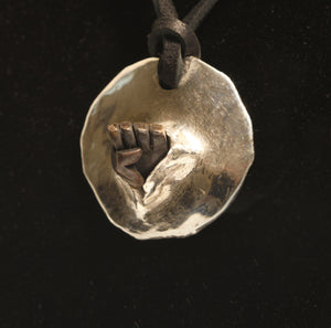 Breaking Free Pendant: Silver Variant - Dennis Higgins Jewelry