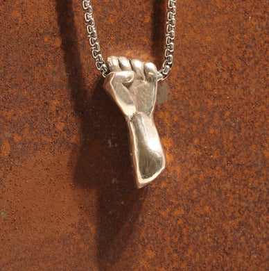 Silver Revolution Pendant - Dennis Higgins Jewelry