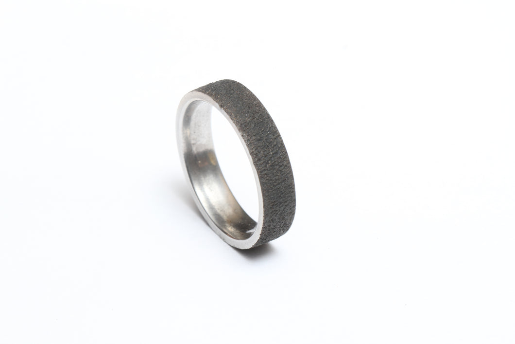 Flat Top Honeycomb Dark - Dennis Higgins Jewelry