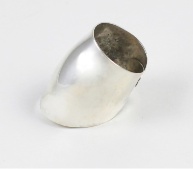 Smooth Silver Ring - Dennis Higgins Jewelry
