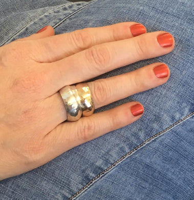 Silver and Gold Filled Stackers - Dennis Higgins Jewelry