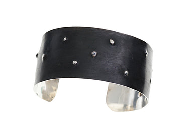 Faux Diamond Cuff - Dennis Higgins Jewelry